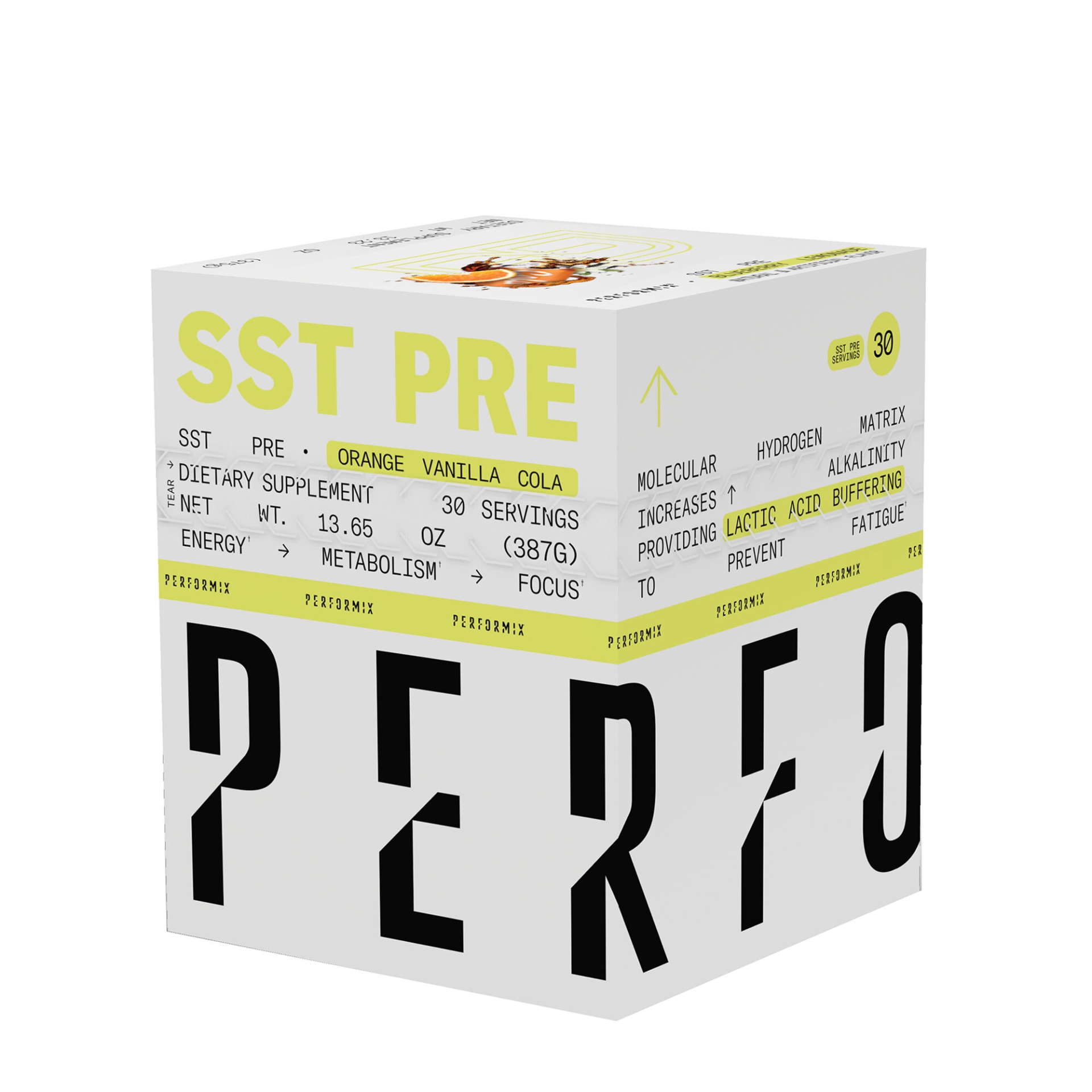 slide 1 of 1, Performix SST Pre - Orange Vanilla Cola, 1 ct