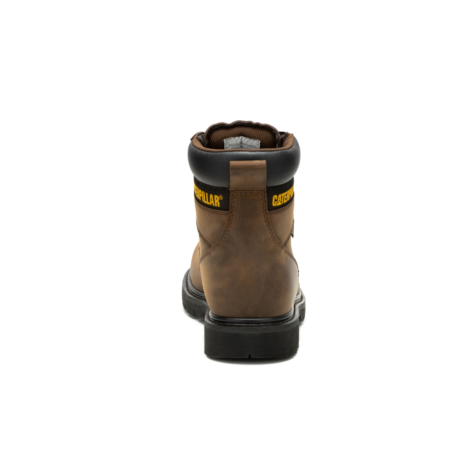 slide 2 of 6, Caterpillar Men's Second Shift Waterproof Steel Toe Work Boot, Dark Brown, Size 13, 1 ct