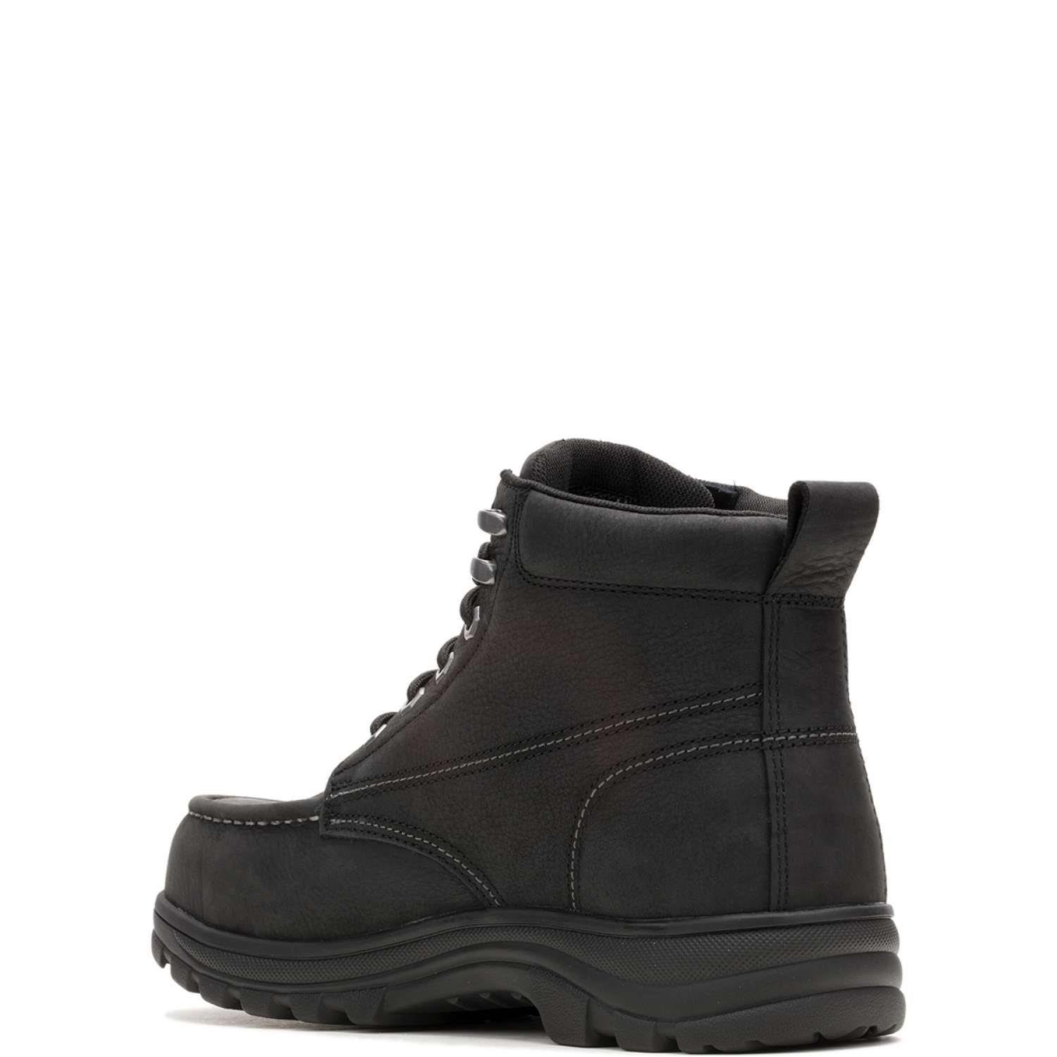 slide 2 of 4, Wolverine Men's Carlsbad Moc Work Footwear, Black, Size 10, Size 10