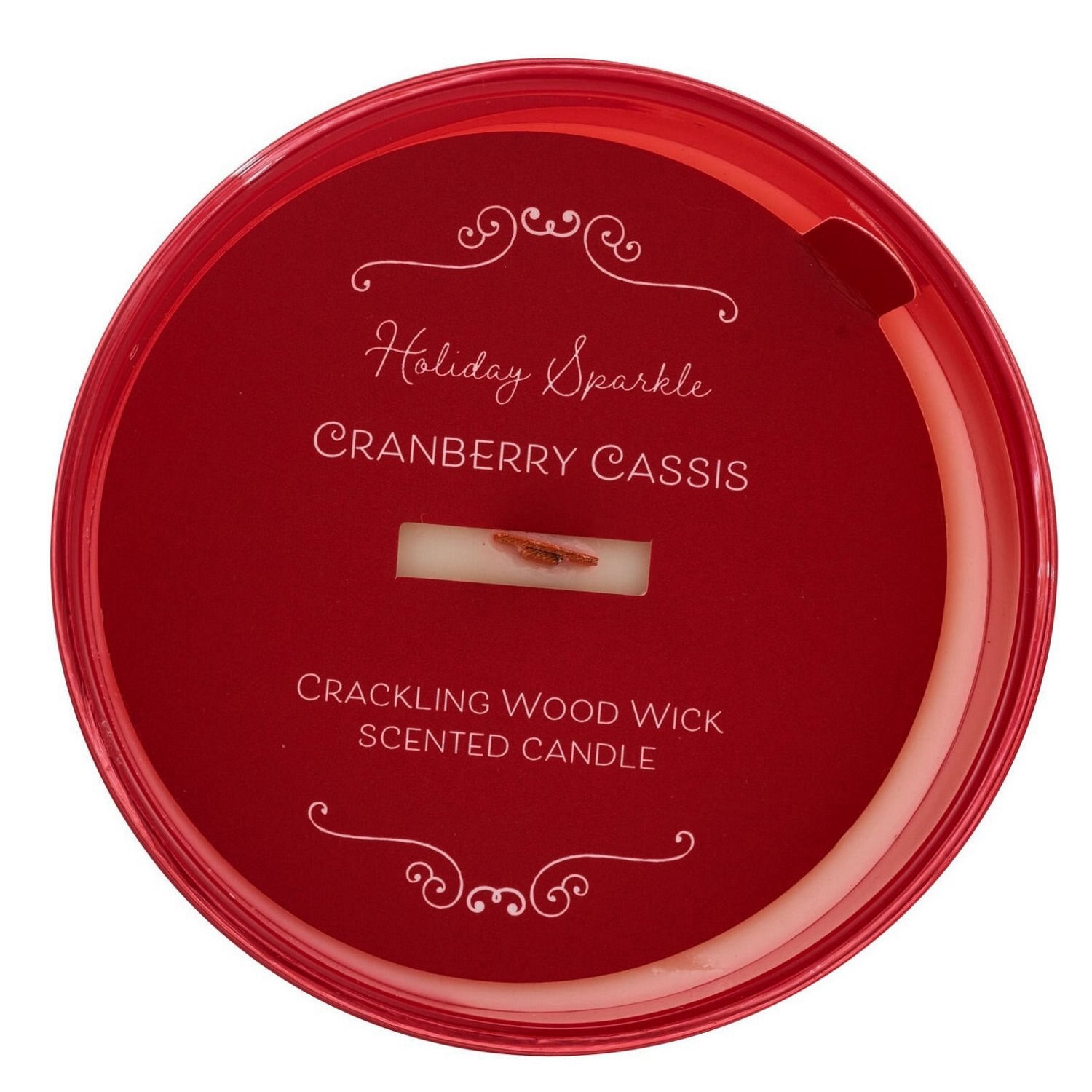 slide 2 of 3, NON BRAND 11.6Oz Frstd Glass Ww Cranberry Red, 11.6 oz