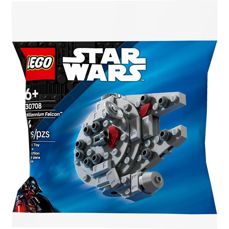 slide 4 of 5, LEGO Star Wars Millennium Falcon Mini-Build Toy 30708, 1 ct