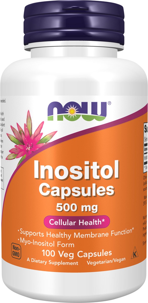 slide 2 of 2, Now Naturals Inositol, 100 ct