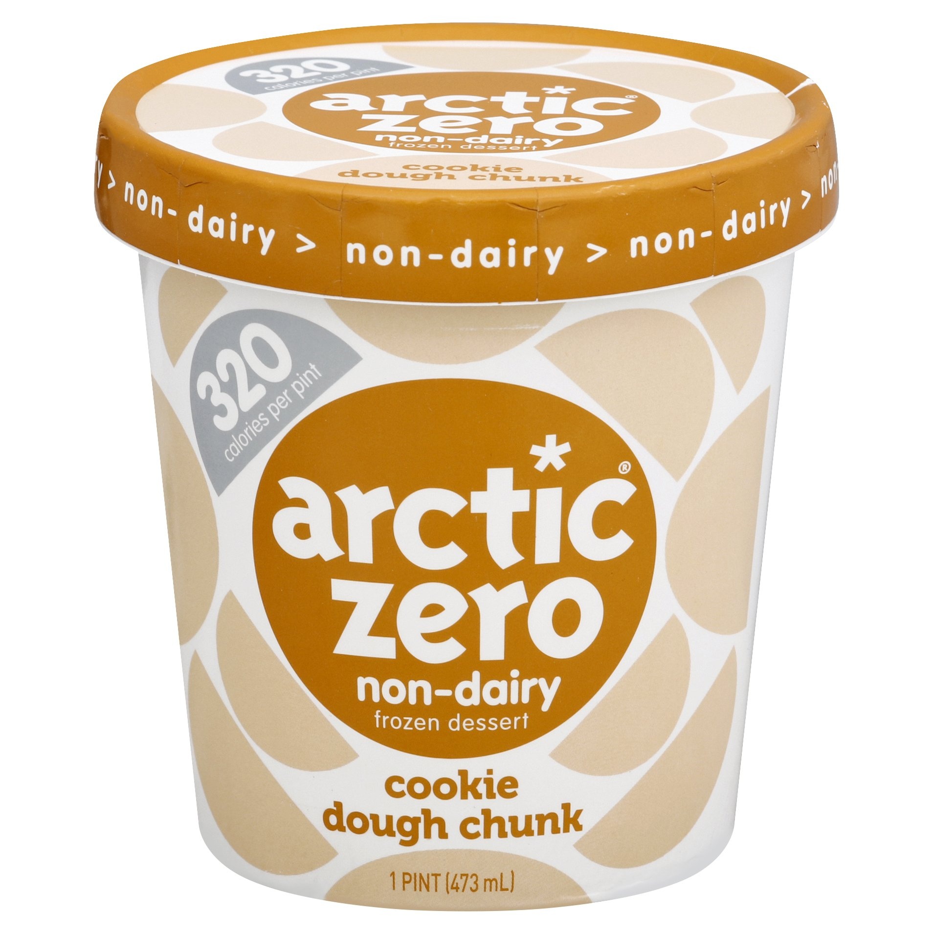 slide 1 of 9, Arctic Zero Non-Dairy Frozen Dessert Cookie Dough Chunk, 1 pint