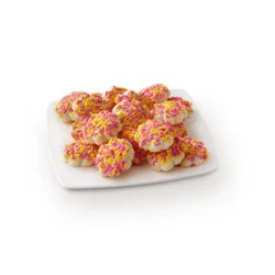 Bakery Butter Cookies With Sprinkles - 24 Count