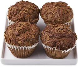 Bistro Raisin Bran Muffins 4 Count - Each