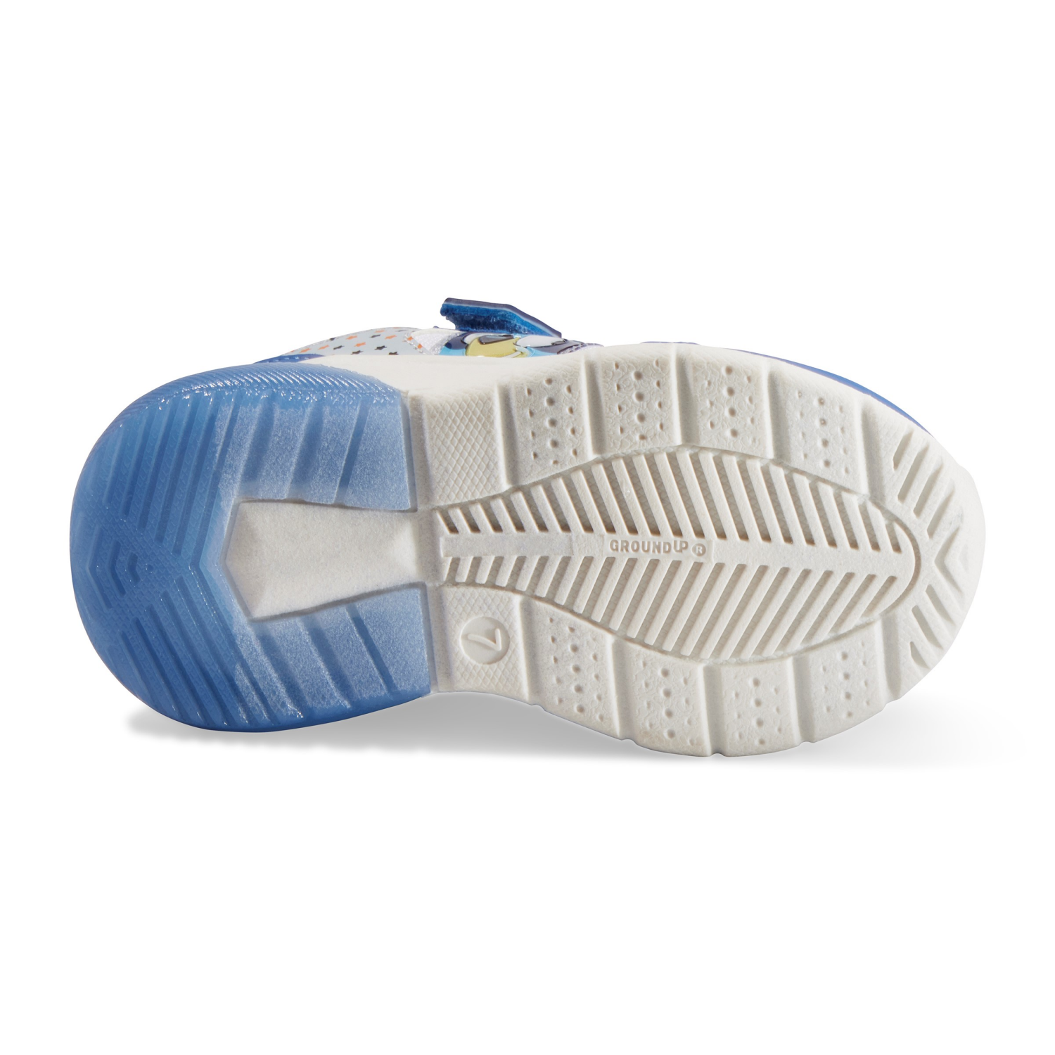 slide 3 of 8, Bluey Toddler Boys' Athletic Sneaker, Blue, Size 6, 1 ct