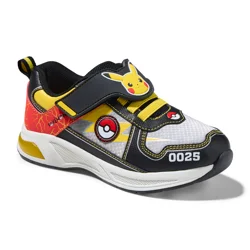 Pokemon Boys Pikachu Athletic Shoes, Gray, Size 11