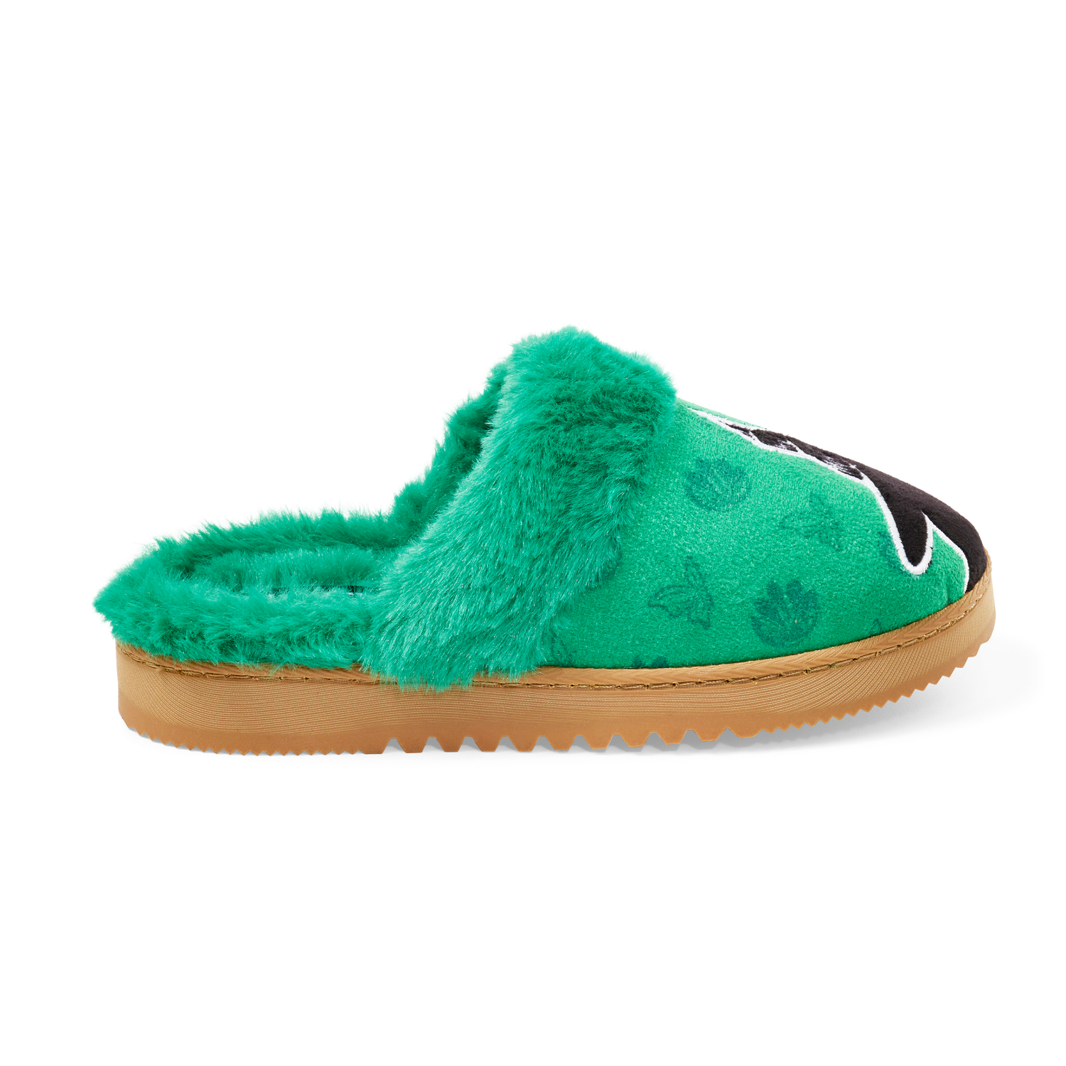 slide 5 of 6, Wicked Girls' Slippers, Green, Large, LG