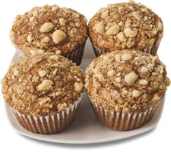 Bakery Pumpkin Muffins 4 Count - Each