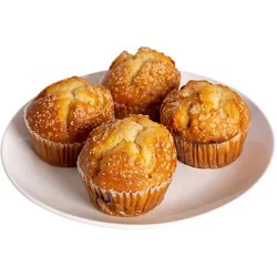Bakery Blueberry Muffins 4 Count