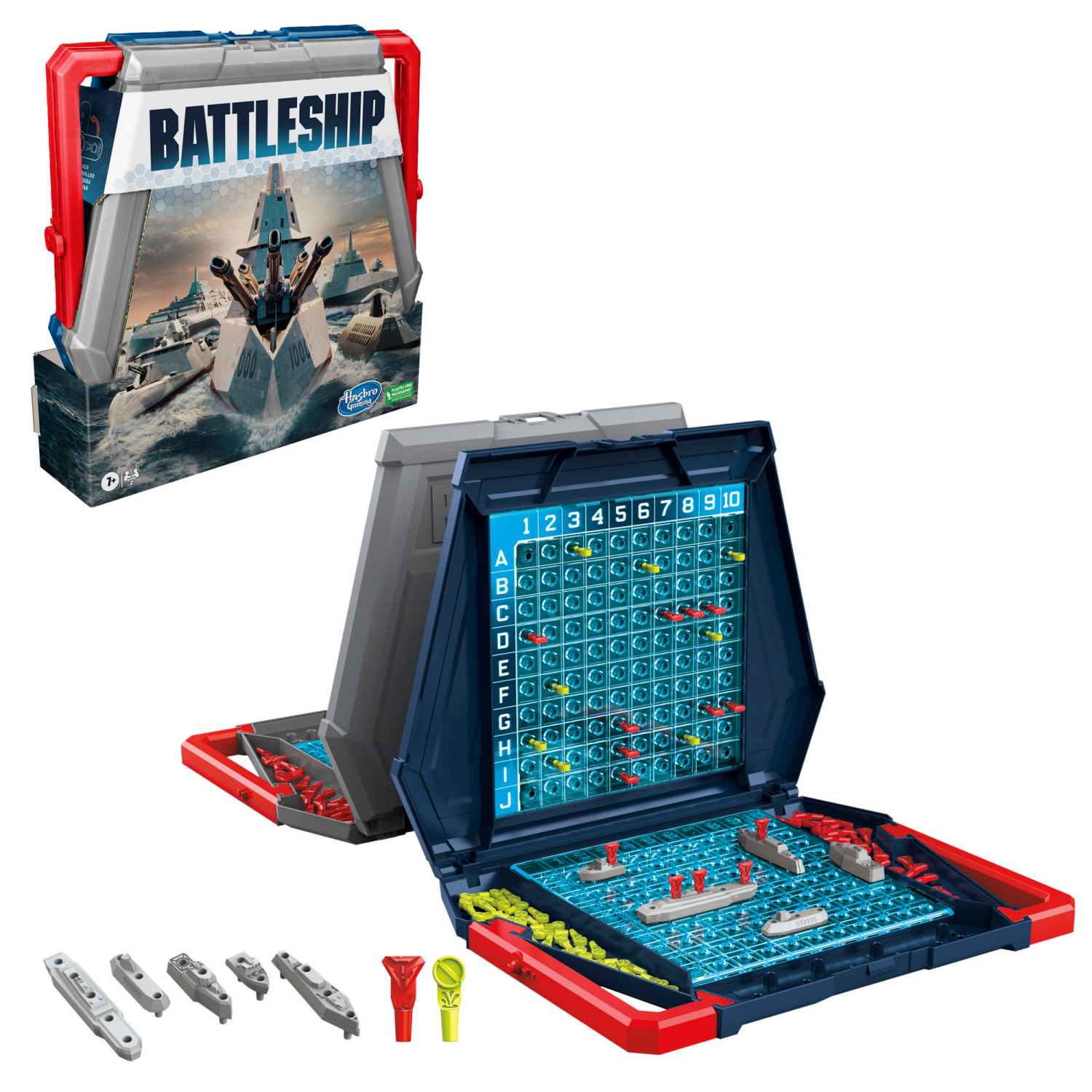 slide 1 of 5, Hasbro 7+ Battleship 1 ea, 1 ct