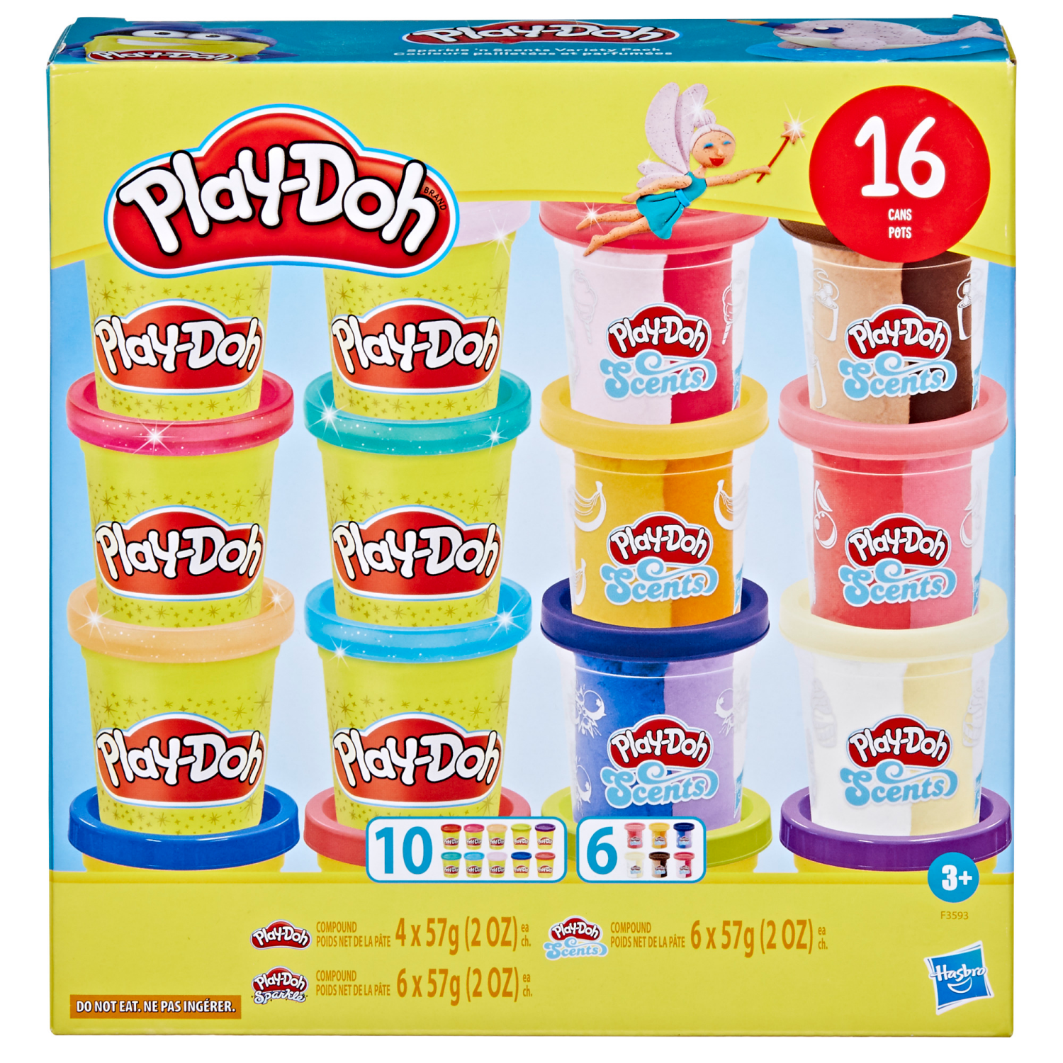 slide 2 of 5, Play-Doh Sparkle and Scents Variety Pack, 1 ct