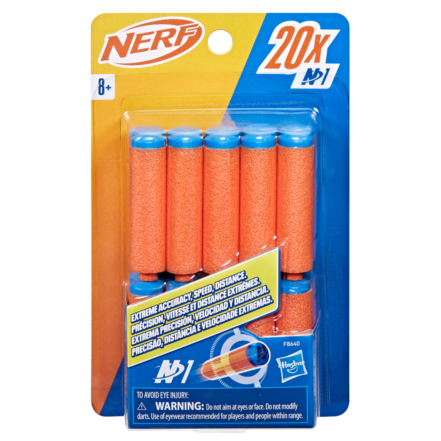 slide 2 of 5, Nerf N Series N1 Darts 20x, 1 ct