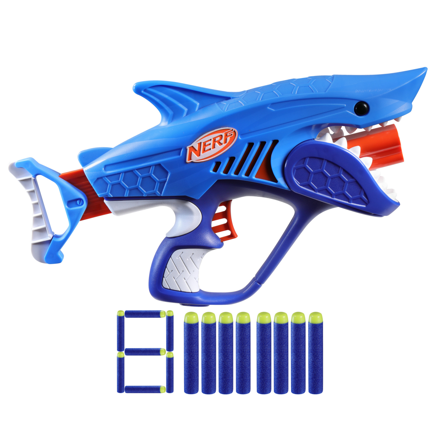 slide 6 of 6, Nerf Wild Blasters Sharkfire, 1 ct