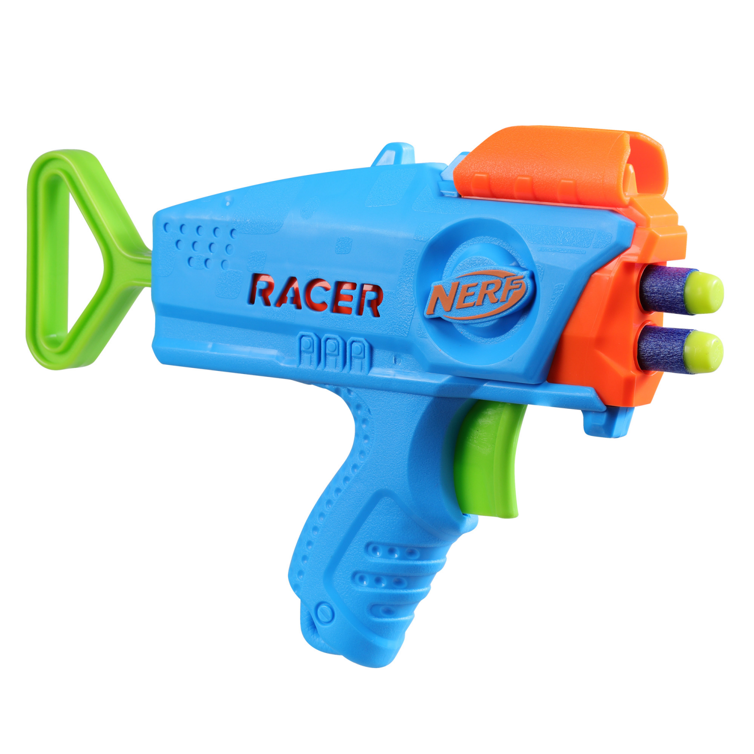 slide 4 of 5, Nerf Elite Junior Racer Easy-Play Dart Blaster, 1 ct
