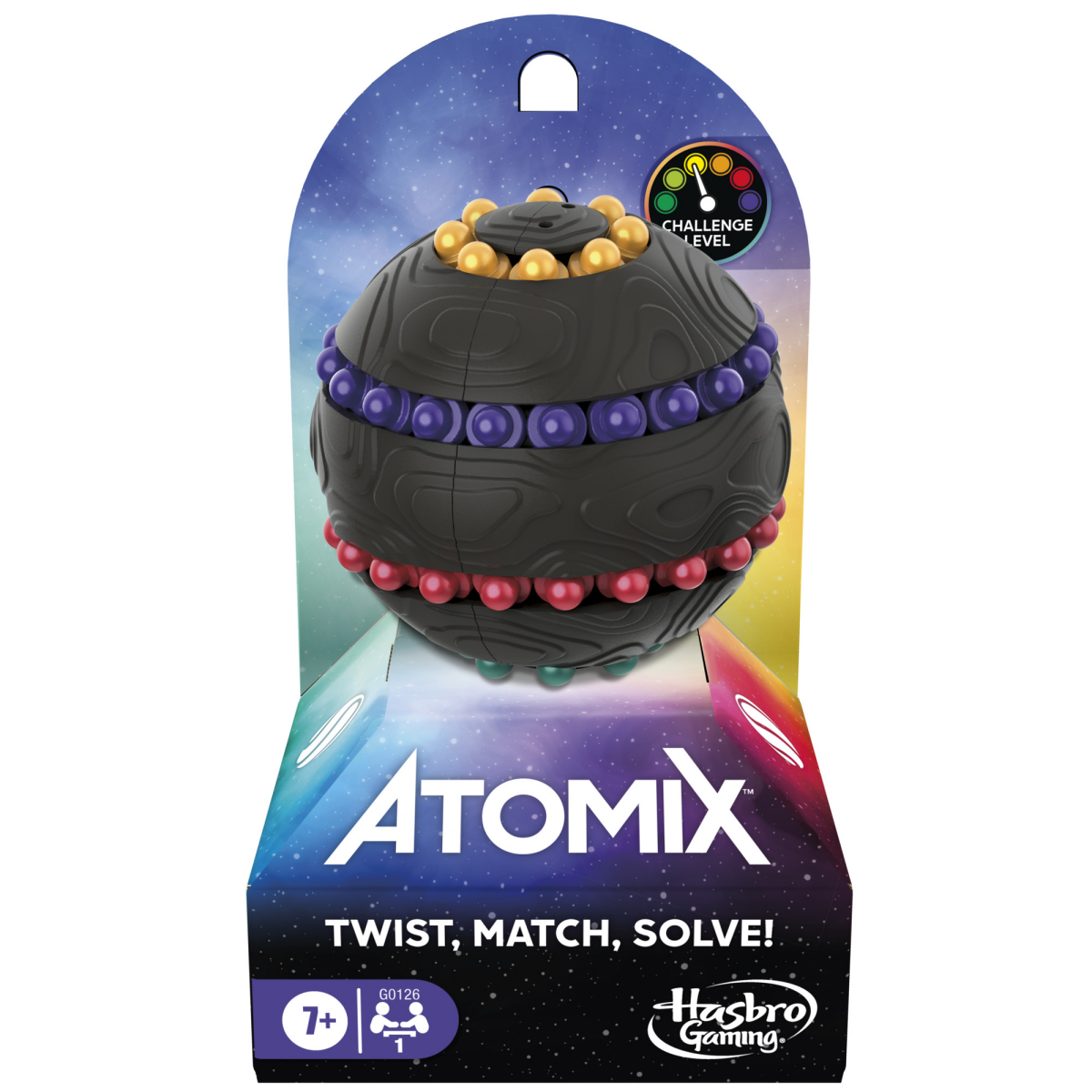 slide 5 of 5, Hasbro Atomix Board Game, 1 ct
