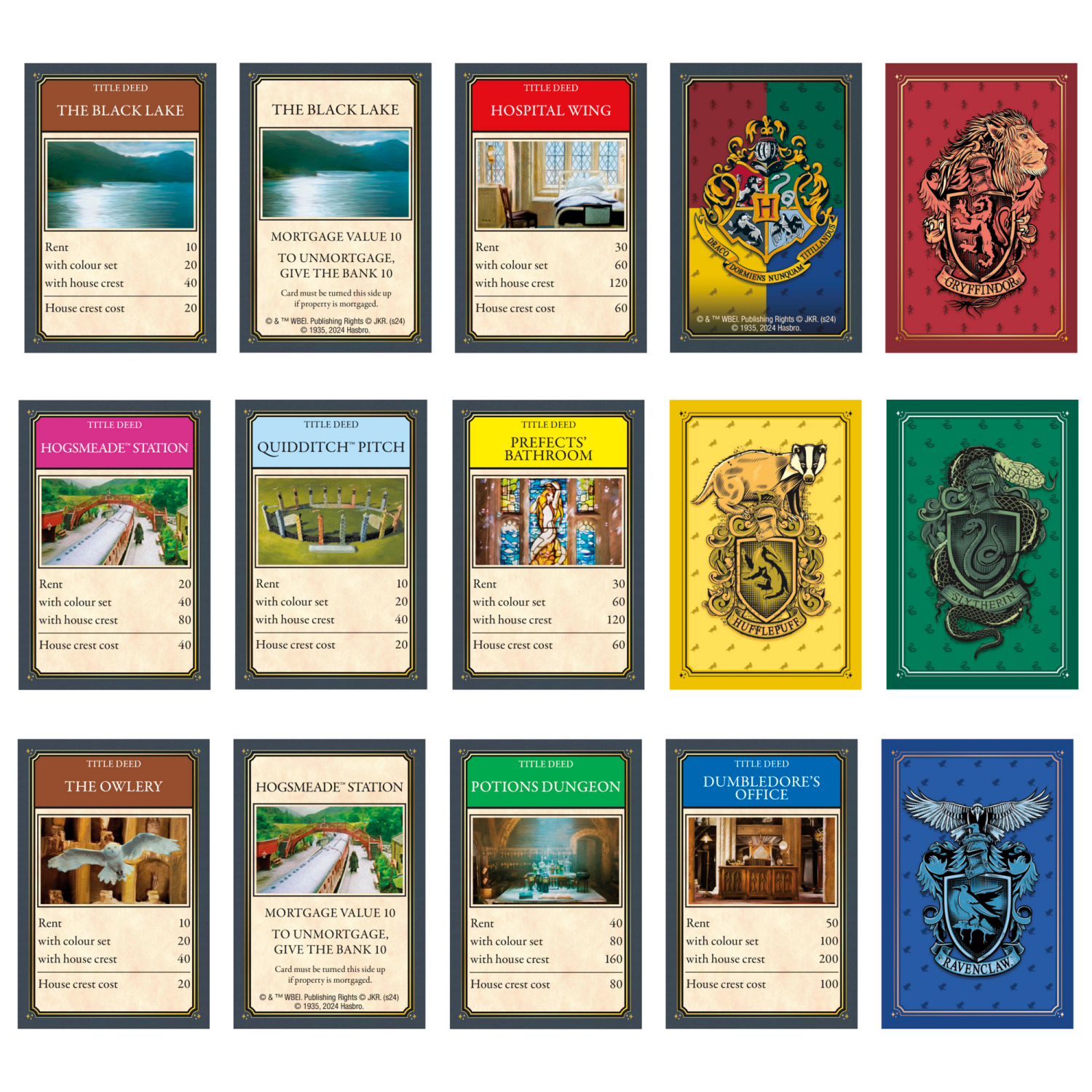 slide 6 of 6, Monopoly Harry Potter Board Game, 1 ct