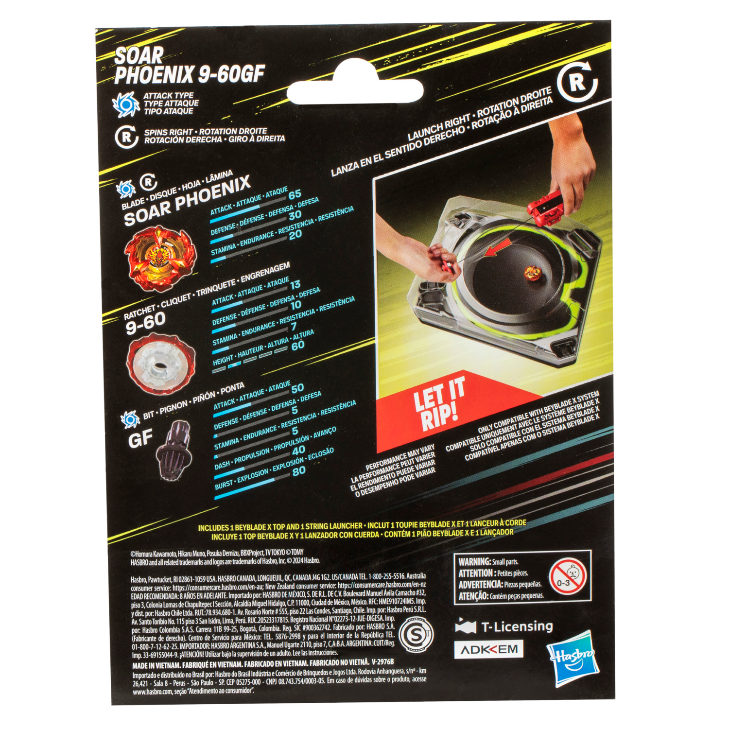 slide 4 of 4, Beyblade X Soar Phoenix Deluxe String Launcher Set, 1 ct