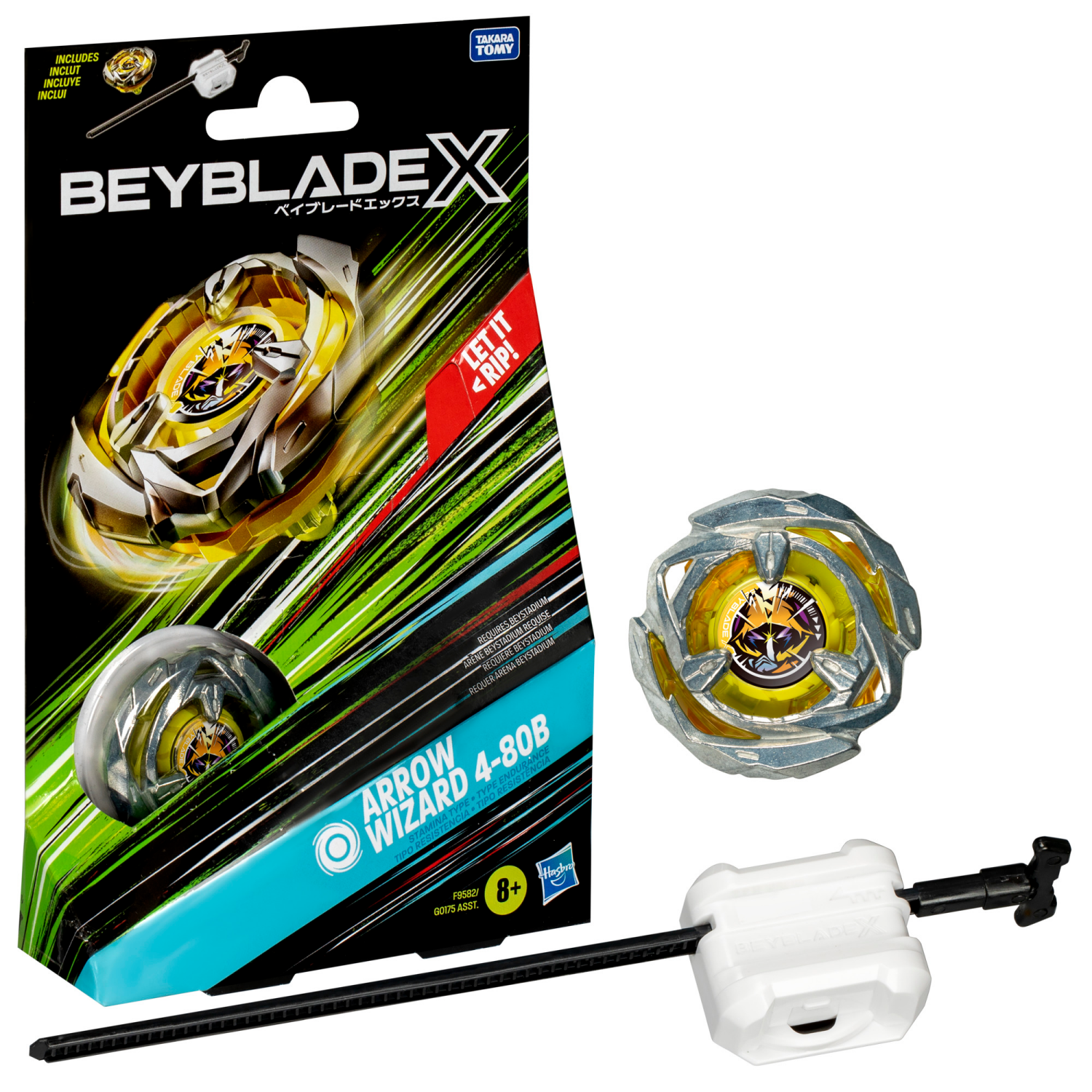 slide 3 of 4, Beyblade X Starter Pack Set Assortment - Styles May Vary, 1 ct