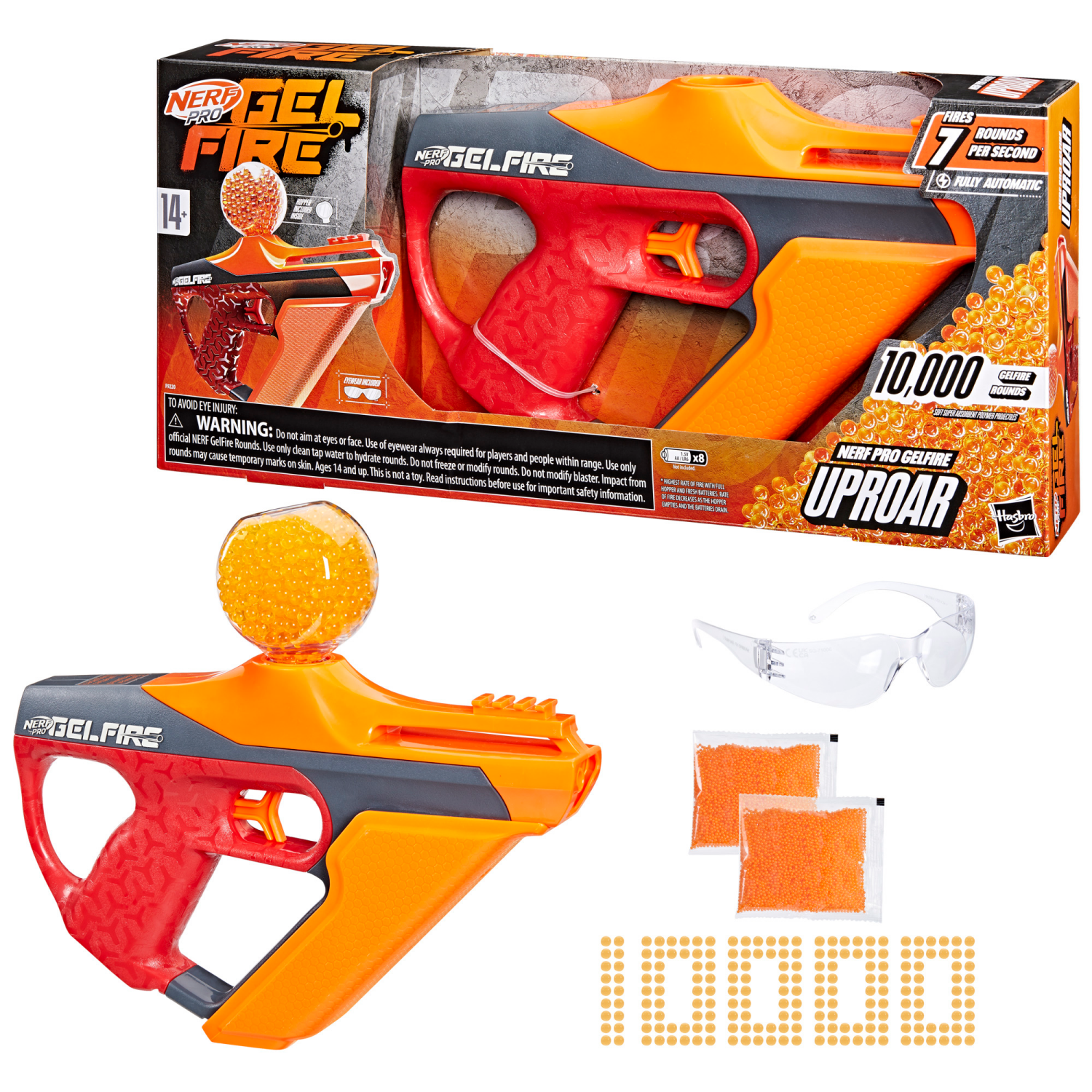 slide 1 of 6, Nerf Pro Gelfire Uproar, 1 ct