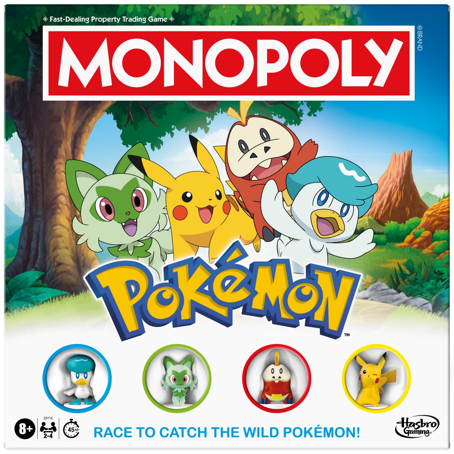 slide 1 of 4, Monopoly Pokemon Board Game, 1 ct