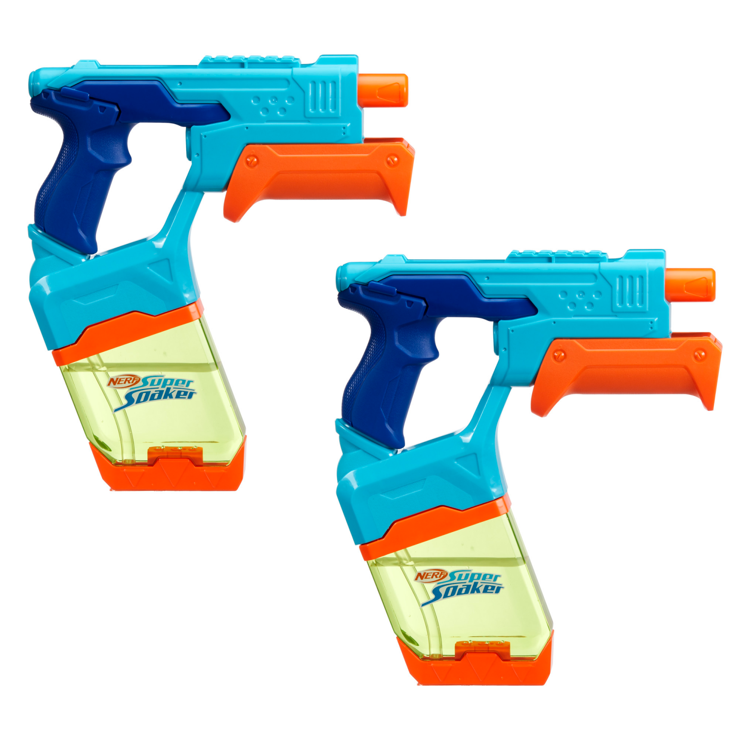 slide 4 of 4, NERF Super Soaker Double Dunk Fill Water Blaster, 1 ct
