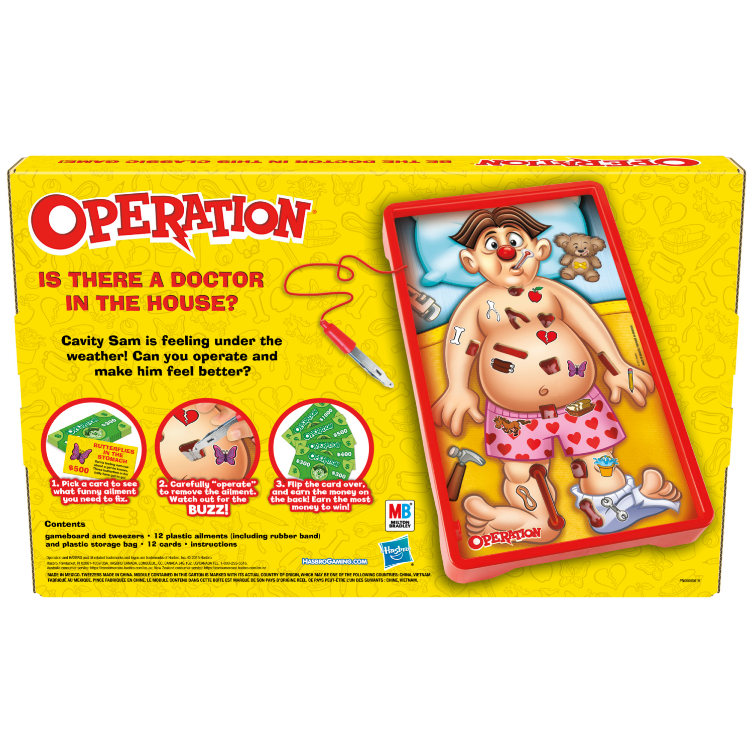 slide 4 of 4, Hasbro Classic Operation Game, 1 ct