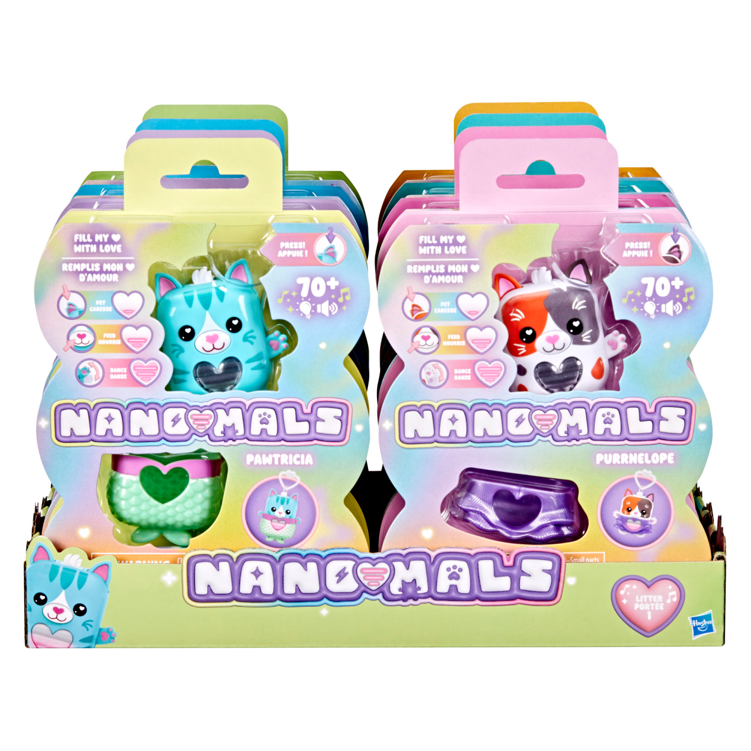 slide 3 of 3, Hasbro Nano-mals Electronic Fidget Pets Assortment, 1 ct