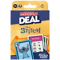 HASBRO GAMING Monopoly Deal Stitch Edition