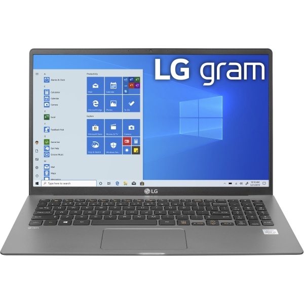 slide 4 of 4, Lg Gram Ultra-Slim Laptop, 15.6'' Screen, Intel Core I5, 8Gb Memory, 256Gb Solid State Drive, Wi-Fi 6, Windows 10, 15Z95N-G.Aps5U1, 1 ct