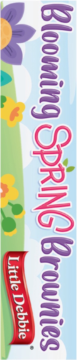 slide 4 of 8, Little Debbie Snack Cakes, Little Debbie Family Pack Blooming Spring Brownies, 5 ct
