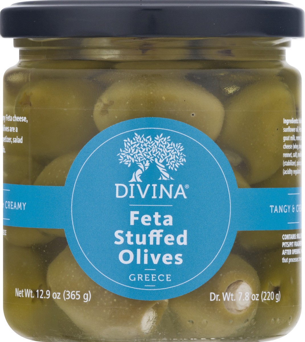 slide 12 of 13, Divina Feta Stuffed Olives 12.9 oz, 12.9 oz