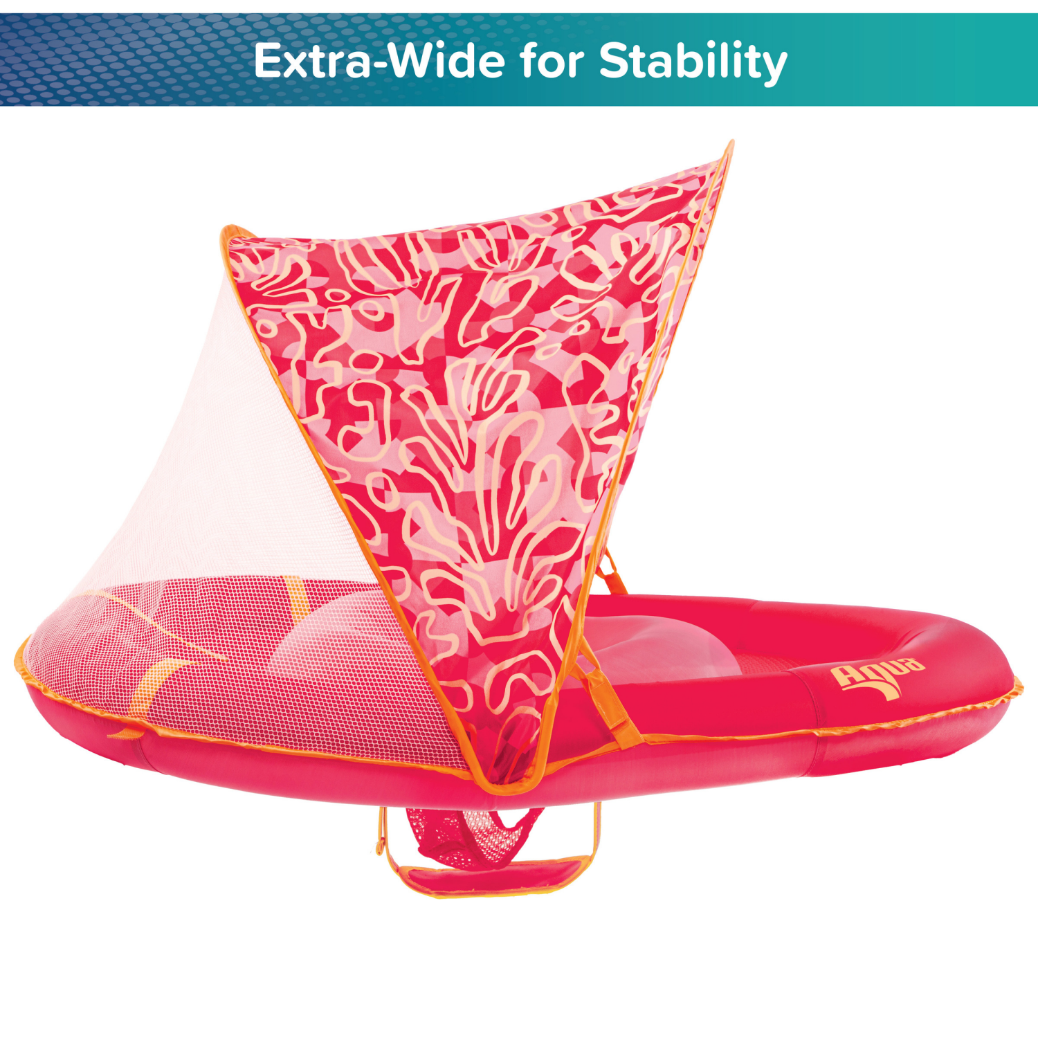 slide 8 of 8, AQUA LEISURE Aqua Grow-With-Me Sunshade Babyboat® Assortment., 1 ct