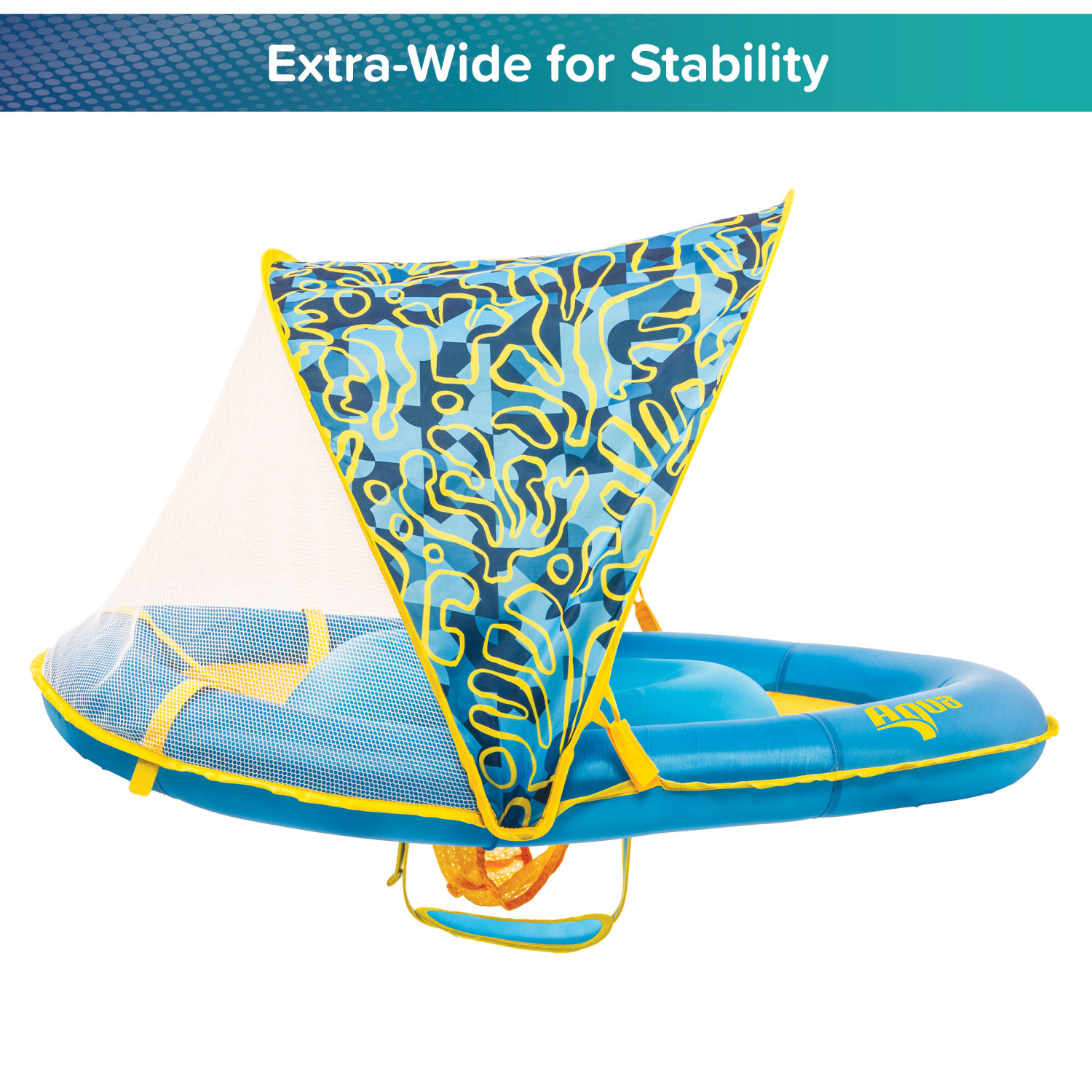 slide 2 of 8, AQUA LEISURE Aqua Grow-With-Me Sunshade Babyboat® Assortment., 1 ct