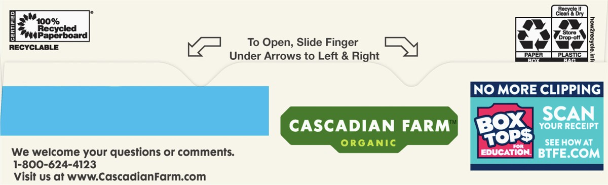 slide 9 of 9, Cascadian Farm Organic Granola, Cinnamon Raisin, 15.6 oz., 15.6 oz