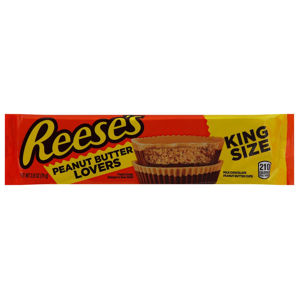 slide 9 of 12, Reese's King Size Peanut Butter Lovers Peanut Butter Cups 2.8 oz, 2.8 oz