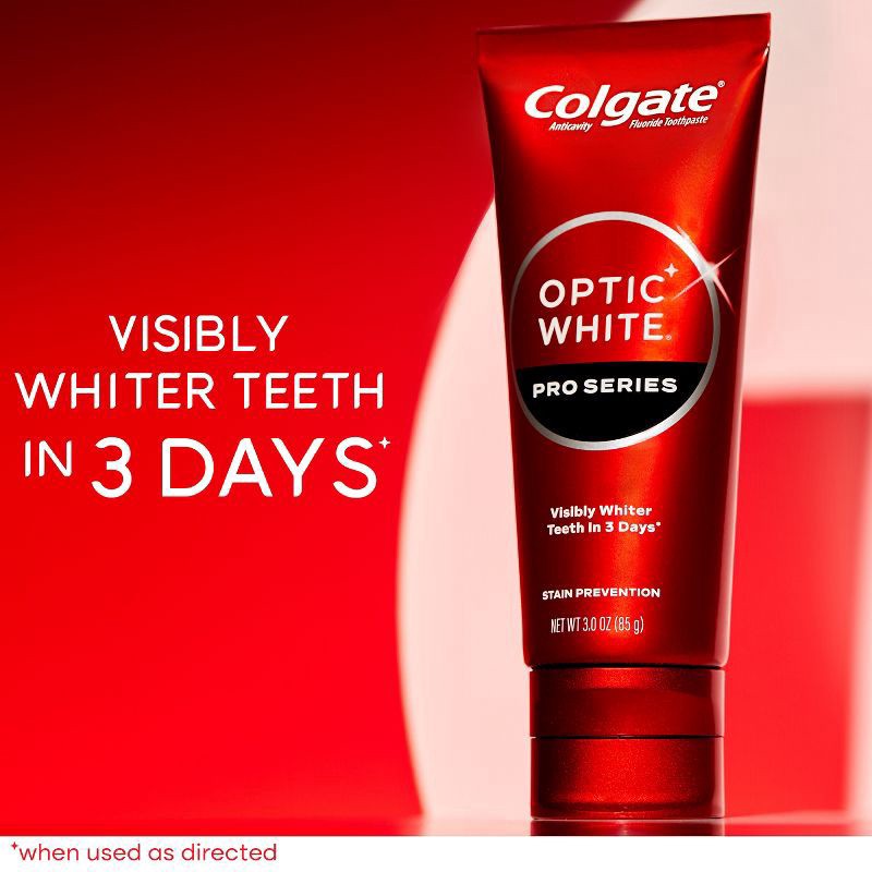 slide 2 of 9, Colgate Optic White Stain Protection, 2 ct