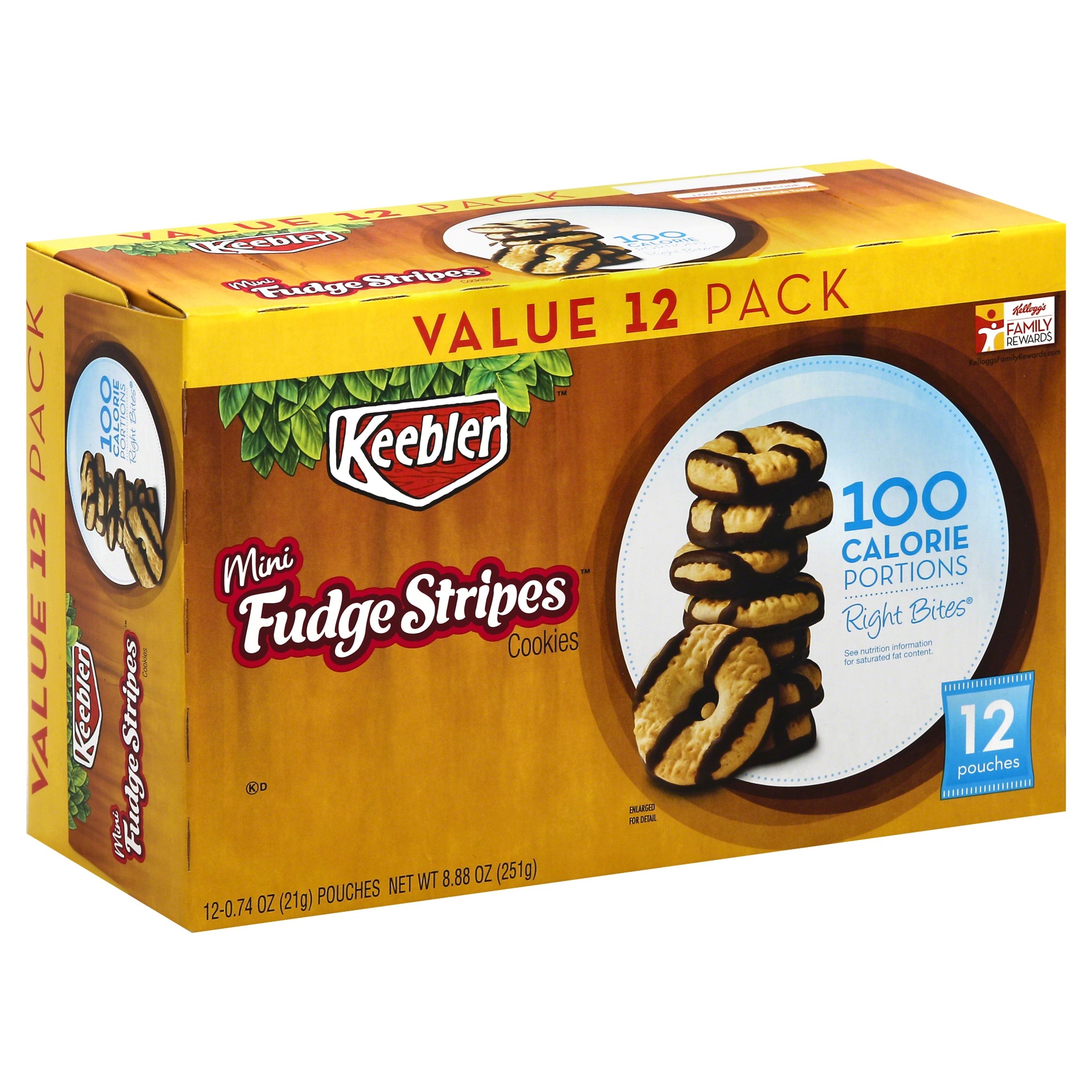 slide 1 of 6, Keebler Cookies, Mini, Value 12 Pack, 12 ct