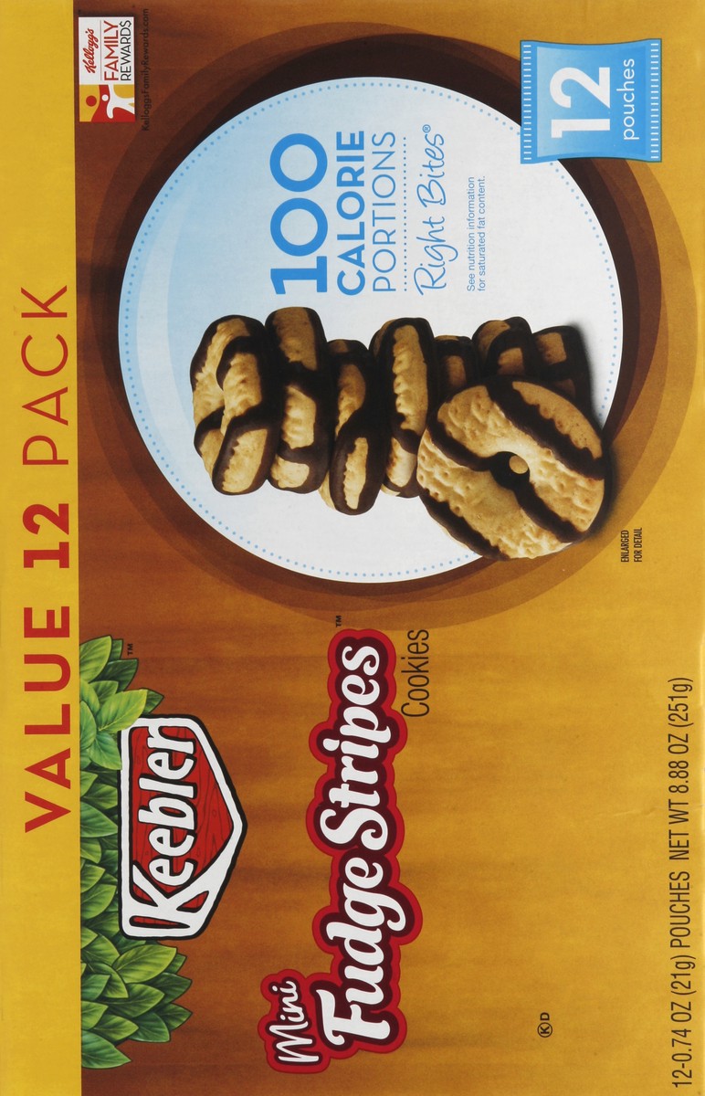 slide 6 of 6, Keebler Cookies, Mini, Value 12 Pack, 12 ct