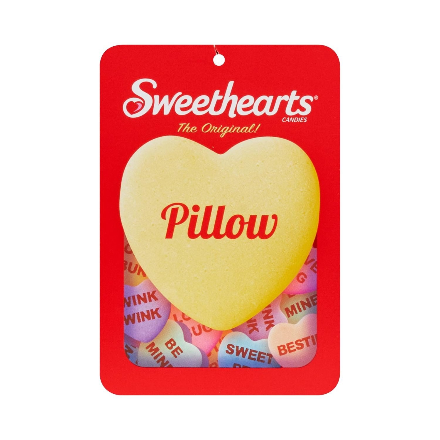 slide 4 of 6, Red & Pink Sweethearts® The Original! Pillow, Assorted Designs, 20.5 In, 1 ct