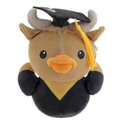 Quackerz Cow 2026 Graduation Duck Plush