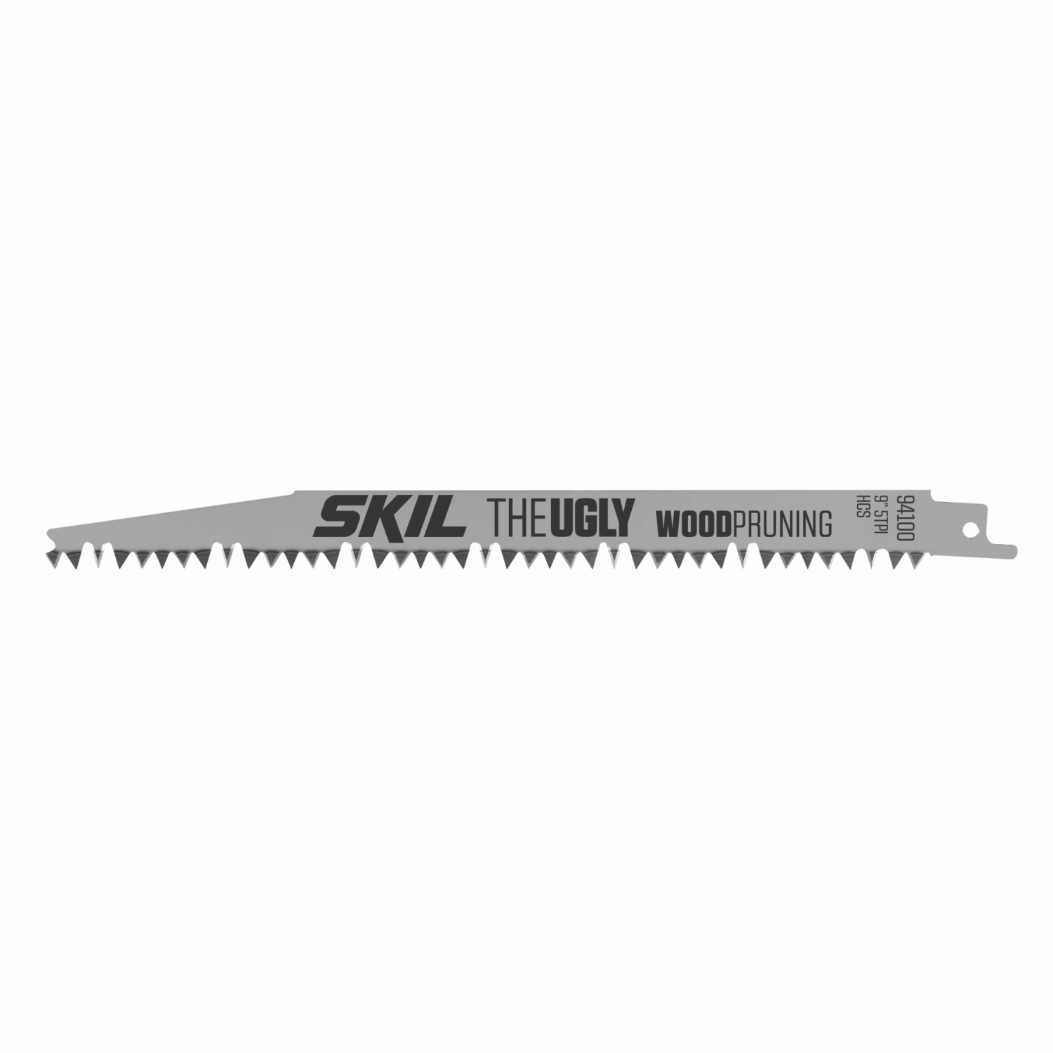 slide 2 of 2, SKIL The UGLY 9 In. 5-TPI Wood Cutting Reciprocating Saw Blade, 3-Pack - 94100-3, 1 ct