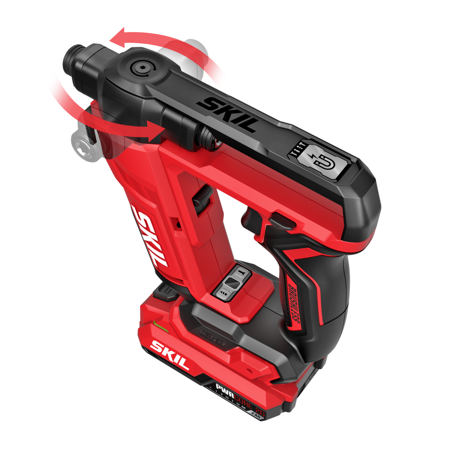 slide 2 of 2, SKIL 12V/20V Brushless Flip Drill, 20V Kit - DL6300D-12, 1 ct