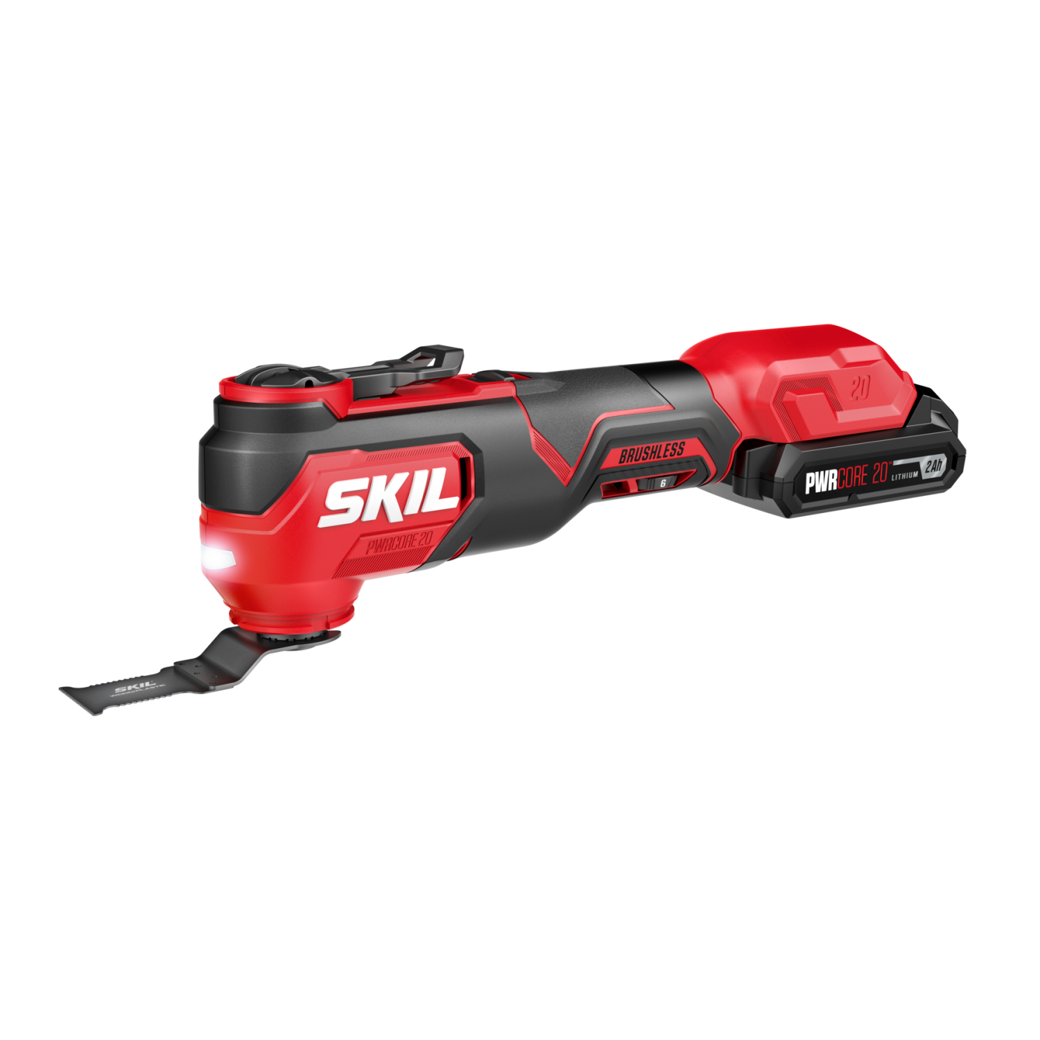 slide 1 of 1, SKIL 20V Brushless Oscillating Multi-Tool Kit - OS5920B-10, 1 ct