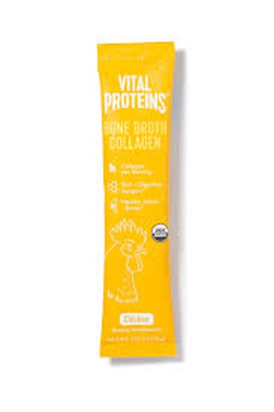 slide 1 of 1, Vital Proteins Organic Chicken Bone Broth Packet, 10 g