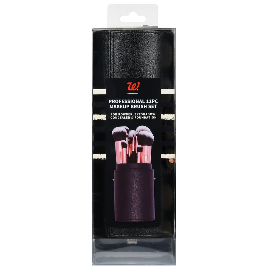 slide 3 of 5, Walgreens Beauty Professional Makeup Brush Set, 12 ct