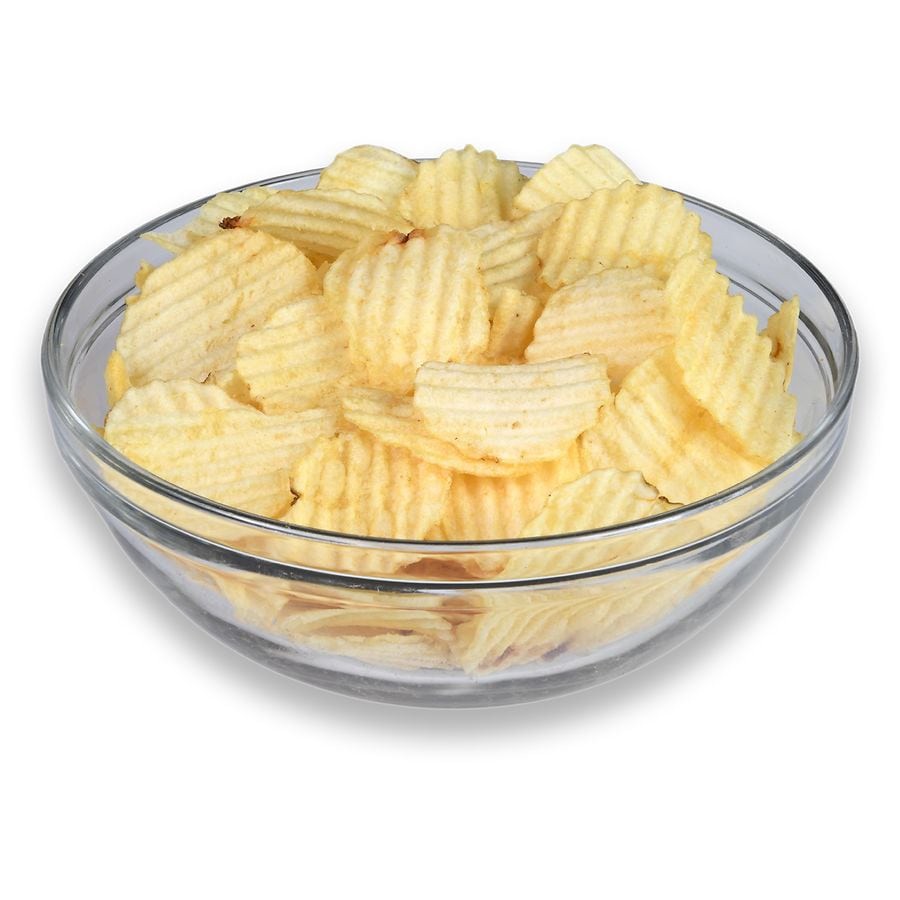 slide 5 of 5, Nice! Potato Chips Wavy Cut, 8 oz