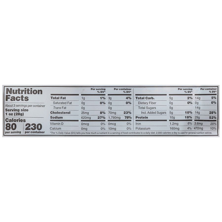 slide 3 of 5, Nice! Beef Jerky Original - 2.85 oz, 2.85 oz