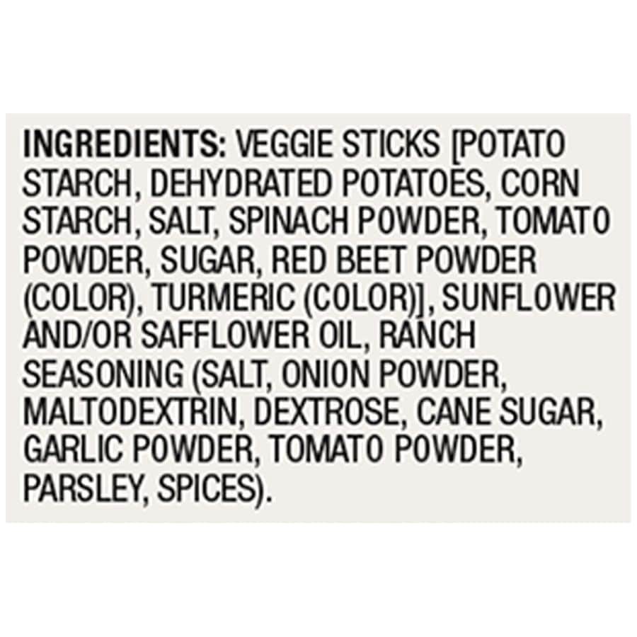 slide 3 of 5, Nice! Veggie Sticks Zesty Ranch, 7 oz