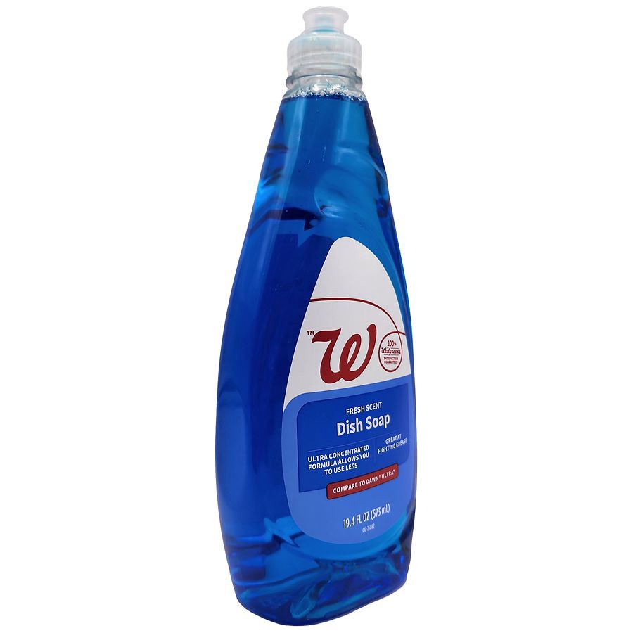 slide 2 of 3, Walgreens Dish Soap Fresh, 19.4 fl oz